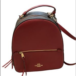 Coach Jordyn Backpack With Signature Canvas
